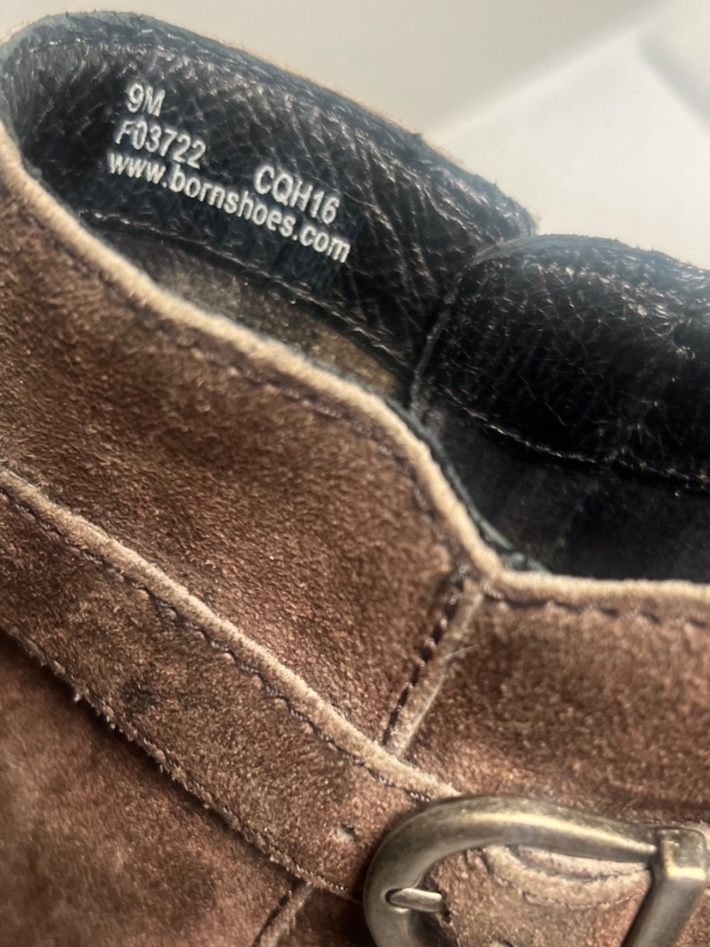b.o.c. Brown Suede Side-Zip Ankle Booties - Picture 4 of 5